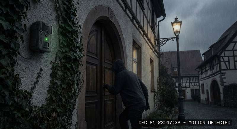 Wildkamera gegen Einbrecher